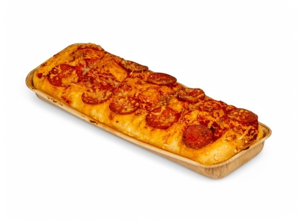 Focaccia tomaat en pepperoni&nbsp;(voorgebakken)
