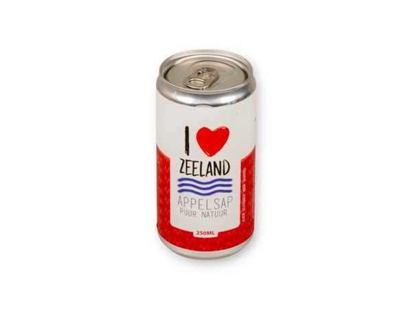 I love Appelsap blik 25cl (incl. stat.)