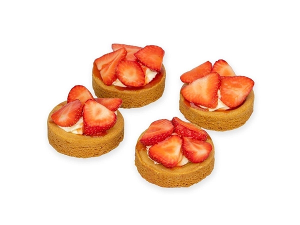 Aardbei rondo's actie 4 voor &euro; 10.00