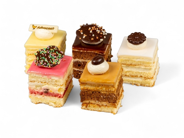 Receptiegebak gesorteerd