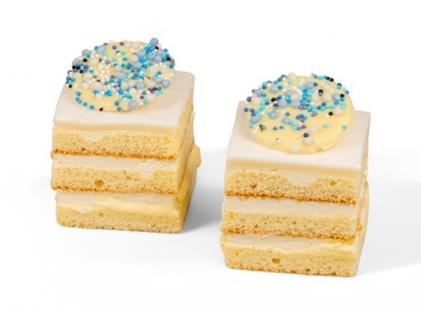 Geboorte gebakje jongen