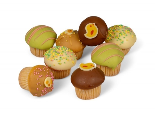 Paas mini cakejes 8 stuks