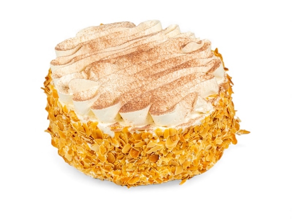 Kerst hazelnoot schuimtaart (8 pers.