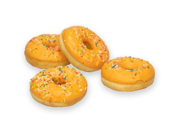 Oranje donut&nbsp;2 stuks